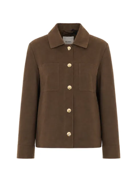 'S Max Mara suede jacket Brown 2629446041600SMMABISSO001