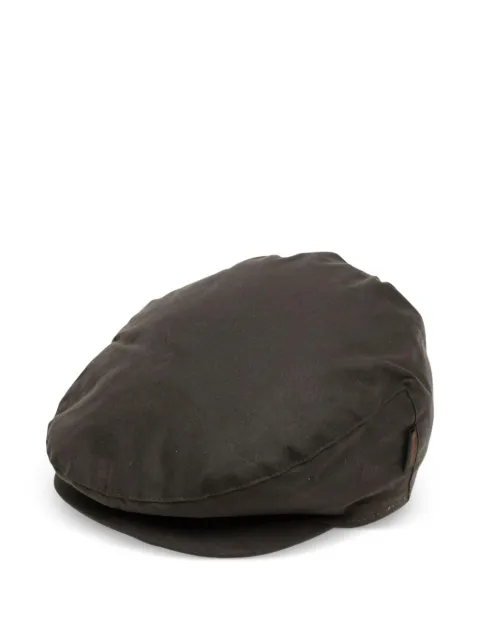 Barbour Cheviot waxed flat cap Brown MHA0294OL11