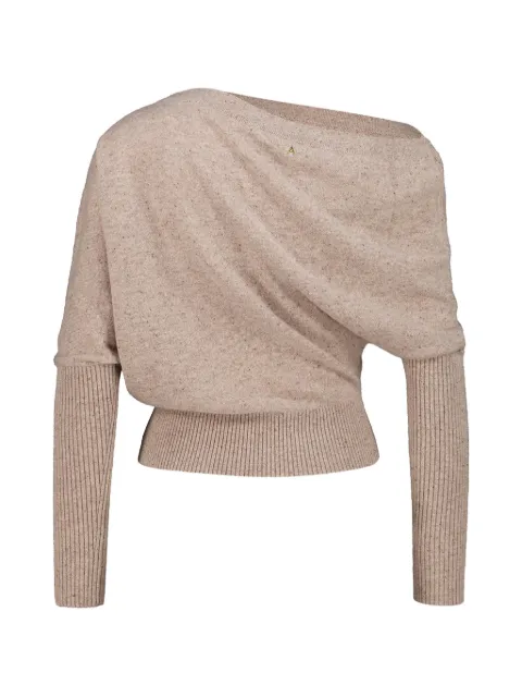 Altuzarra Paxi asymmetric-shoulder sweater Neutrals F2268899KKS818
