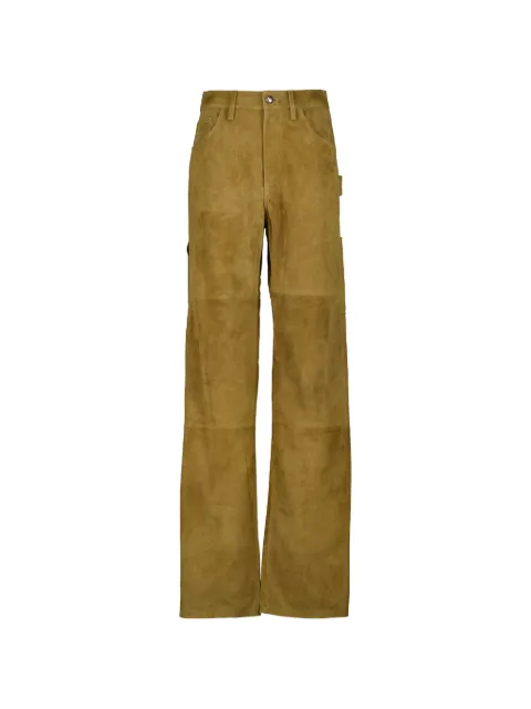 Altuzarra Mills goat suede trousers Brown F2266030LUS003
