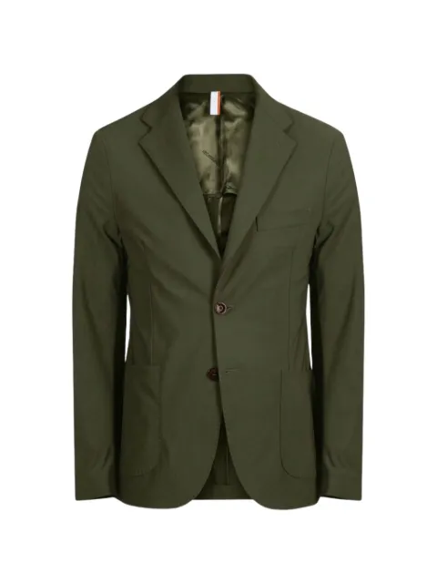 PMDS single-breasted notch-lapel blazer Green LOUIS7350050