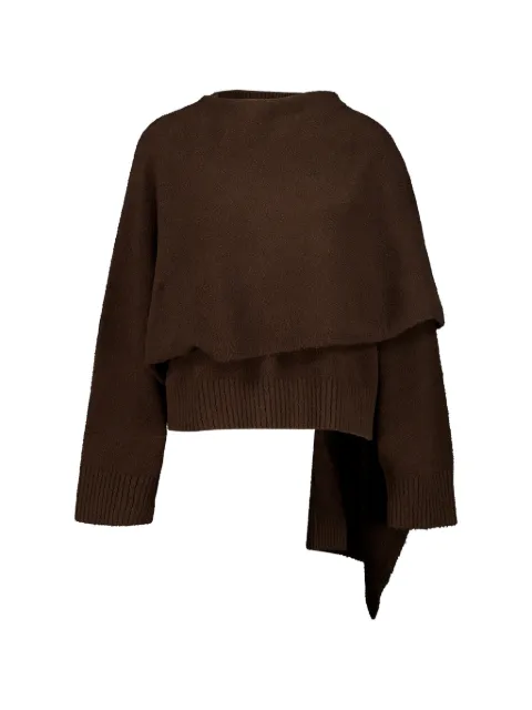 Altuzarra Palmer draped sweater Brown F2268816KCS054
