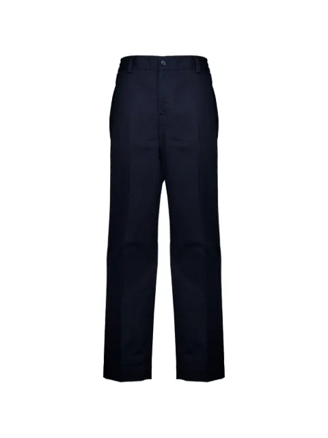 Moncler tailored cotton trousers Blue L20912A00005598QH