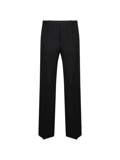 Jil Sander pressed-crease straight-leg wool trousers Black J21KA0360J40