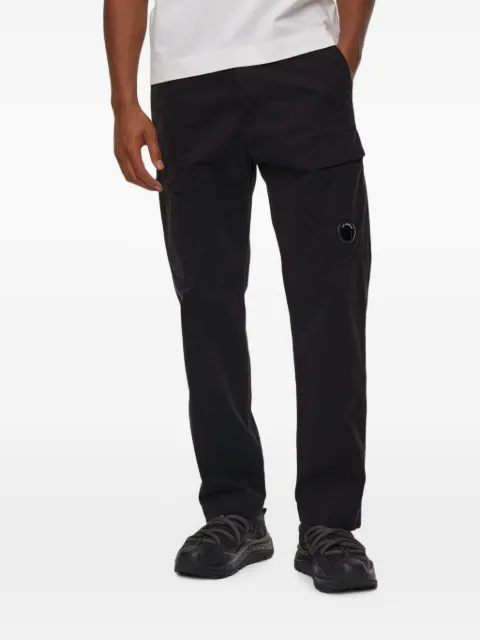 C.P. Company stretch-sateen cargo pants Black 21CMPA090A005529G999
