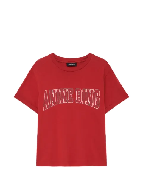 ANINE BING Shelley T-shirt Red A0812851