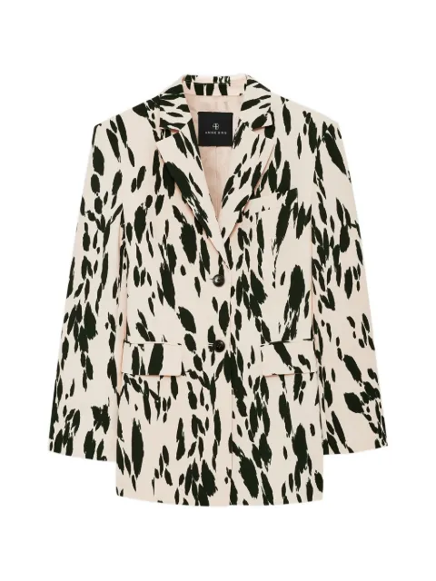 ANINE BING Laika blazer Neutrals A0112737