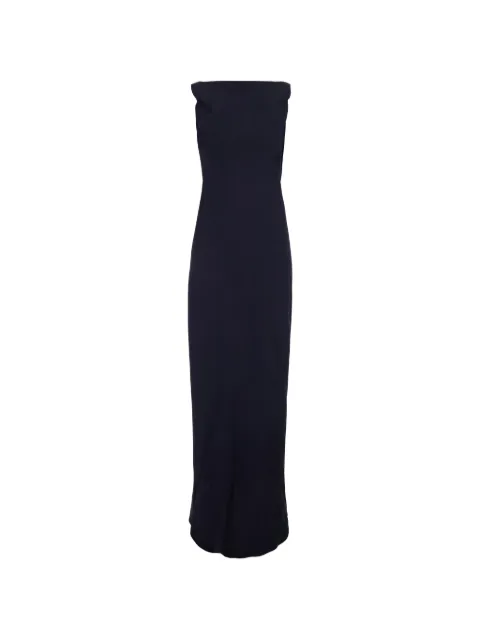 Antonelli cowl-back sleeveless maxi dress Blue N6897R355C810