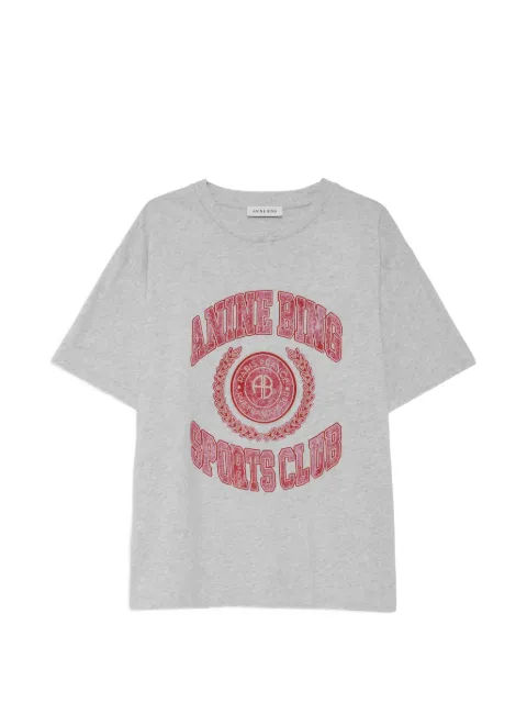 ANINE BING Cade T-shirt collegiate Grey A0812981