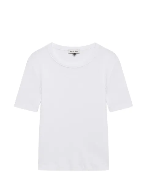 ANINE BING Sixtine tee short sleeve White A0812653