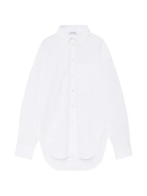 ANINE BING Scott shirt White A0712462