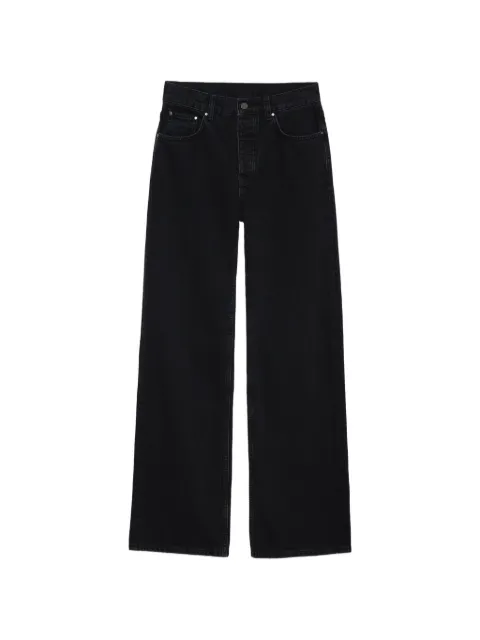 ANINE BING Hugh jeans 32" Black A0613283