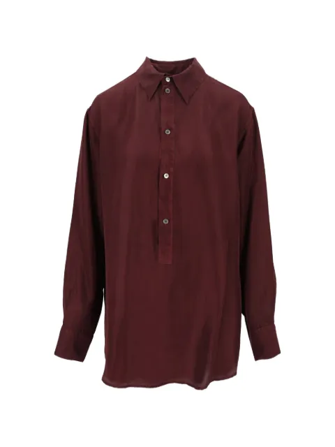 Barena silk blouse Red CAD5790
