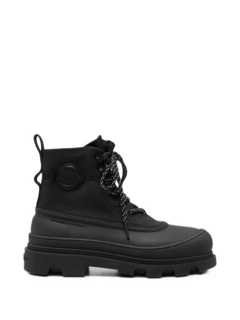 Moncler Vera panelled lace-up boots Black 4F00010M9916
