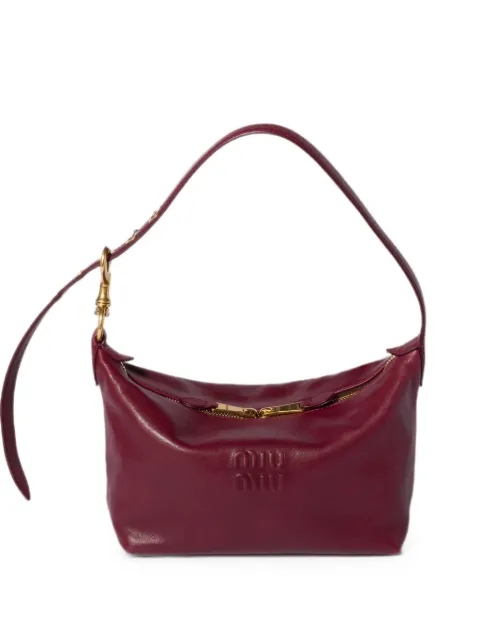 Miu Miu Spirit nappa leather bag Red 5BC216VOOOQJB