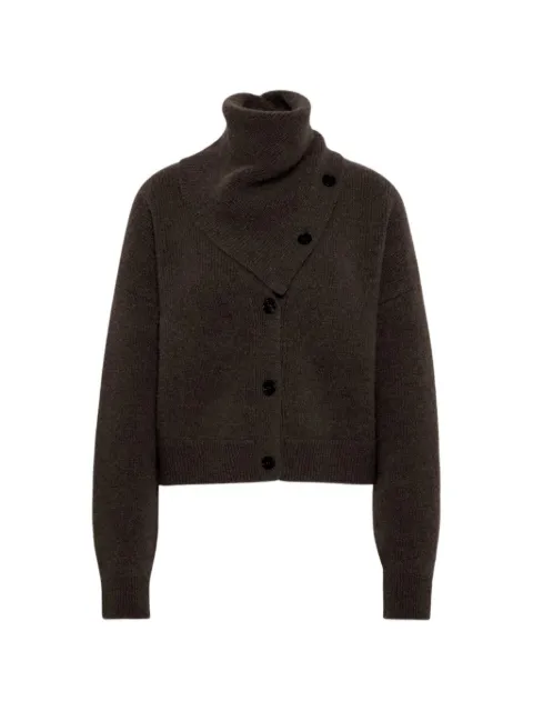 Le Kasha Derios button-fastening cardigan Brown DERIOS0