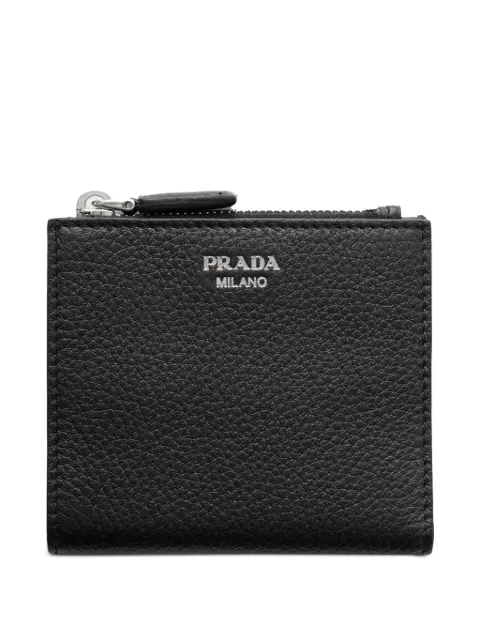 Prada small leather wallet Black 2ML0492E9Z