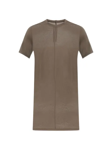 Rick Owens seam-detail T-shirt Grey RU02F4264JS