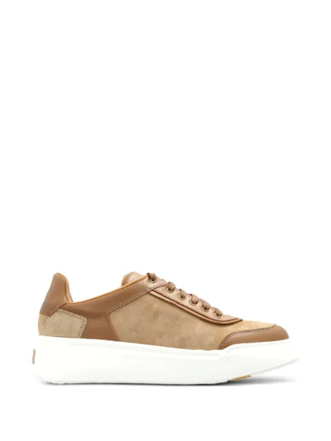 Max Mara Urban suede sneakers - camel Neutrals 26247660316