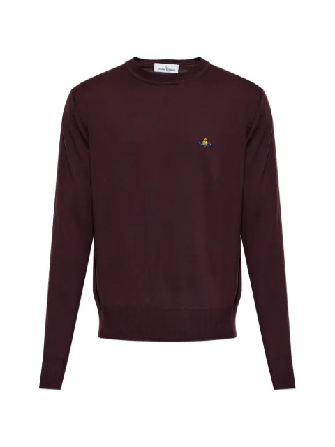 Vivienne Westwood Alex wool sweater Purple 27010012Y005E