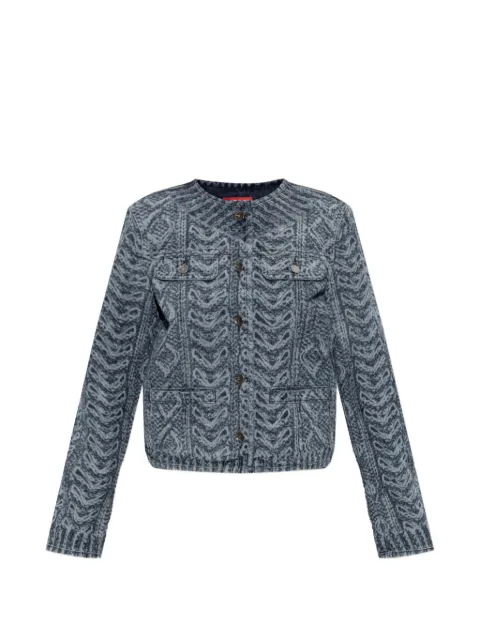 Diesel De-Grafy-S2 graphic-print jacket Blue A24984007EV