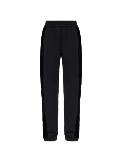 Emporio Armani double jersey pants with chenille tape Travel Essential Black EW004207AF10002UC001