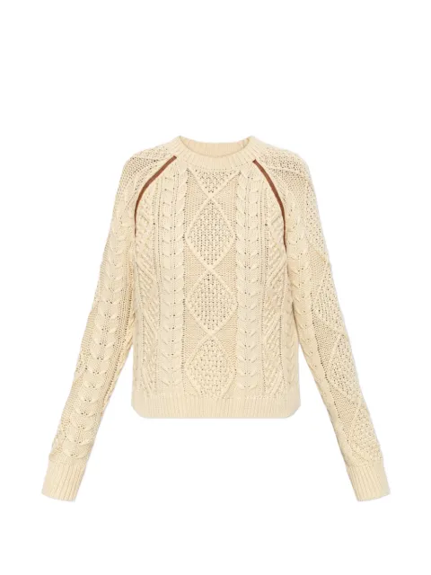 Diesel M-Intana crew-neck sweater Neutrals A242410JMCN