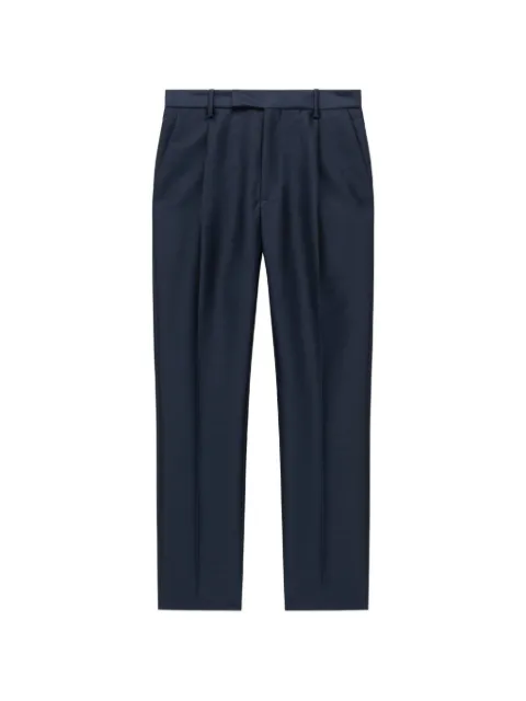 Kenzo tapered tailored trousers Blue FG65PA2219FA