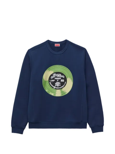 Kenzo KENZO Sounds printed sweatshirt Blue FG65SW1534MJ