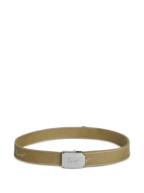 Kenzo Signature belt Green FG68CE010F09
