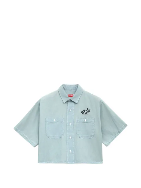 Kenzo KENZO Sounds short-sleeve shirt Blue FG62DC2566F3