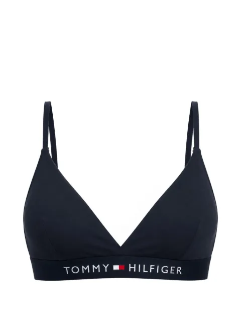 Tommy Hilfiger Original Logo bralette bikini top Blue FUW0UW06361