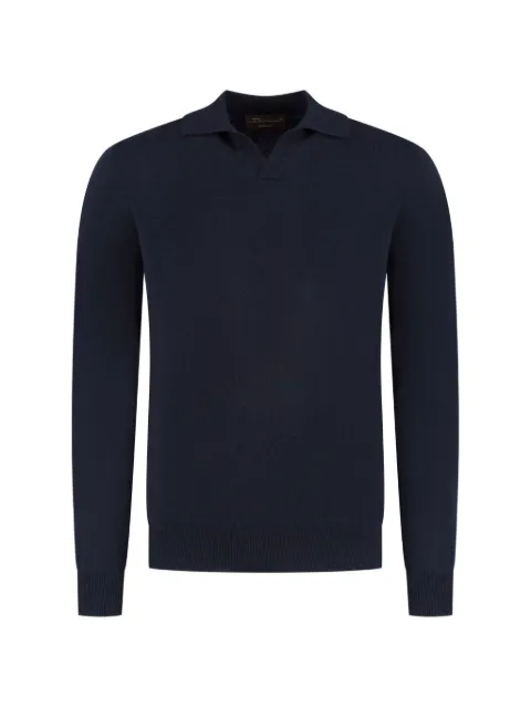 Doriani Cashmere long-sleeve cashmere sweater Blue 126172S1020102