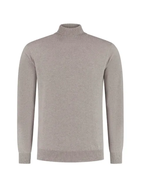 Doriani Cashmere roll-neck knitted sweater Grey 12002C7PC1021866