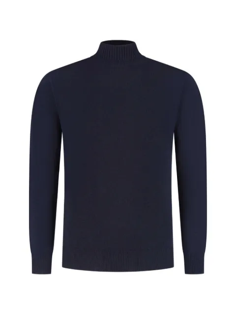 Doriani Cashmere high-neck cashmere sweater Blue 12002C7PC1020102