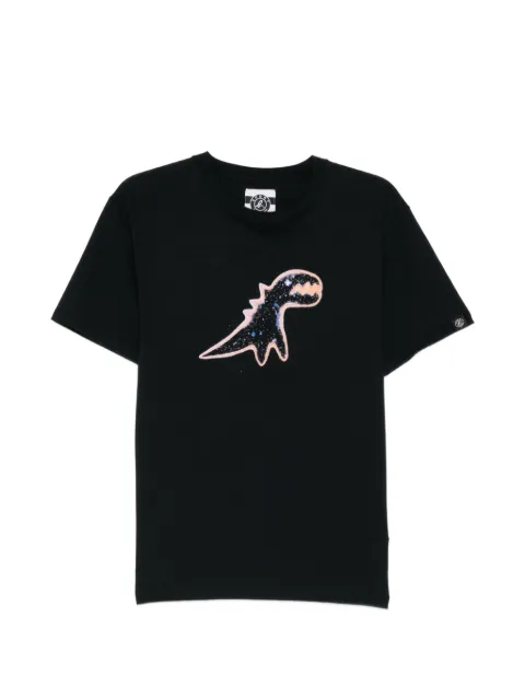 SPORT b. by agnès b. dinosaur-patch T-shirt Black 1710QF9Z