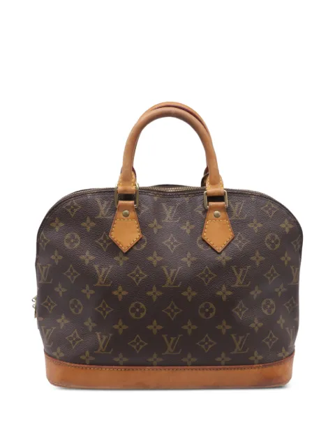 Louis Vuitton Pre-Owned Monogram Alma PM handbag Brown GILTPUUSBA780350W