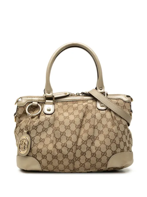 Gucci Pre-Owned 2000-2015 GG Canvas Sukey satchel Neutrals ZPU5NL2KG4N57KHA