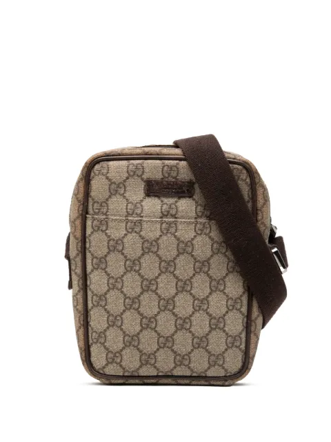 Gucci Pre-Owned 2000-2015 GG Supreme crossbody bag Neutrals VQP5JES6KA68EKC9