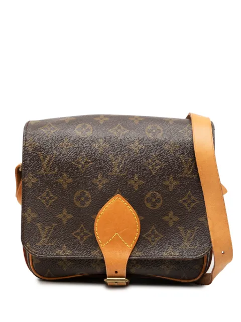 Louis Vuitton Pre-Owned 1996 Monogram Cartouchiere MM crossbody bag Brown QF2C7LXVD9LBXSFR