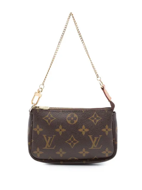 Louis Vuitton Pre-Owned 2012 Monogram Mini Pochette Accessoires handbag Brown D99JY4MCAQGF4DS5