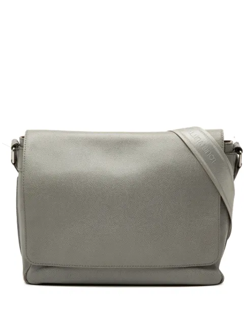 Louis Vuitton Pre-Owned 2010 Taiga Roman MM crossbody bag Grey NFTMWWCK8LHNAAF6