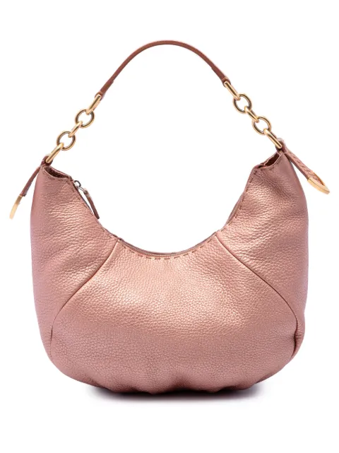 Fendi Pre-Owned 2000-2010 Metallic Pebbled Leather Selleria shoulder bag Pink CD952AA07W8F9UYY
