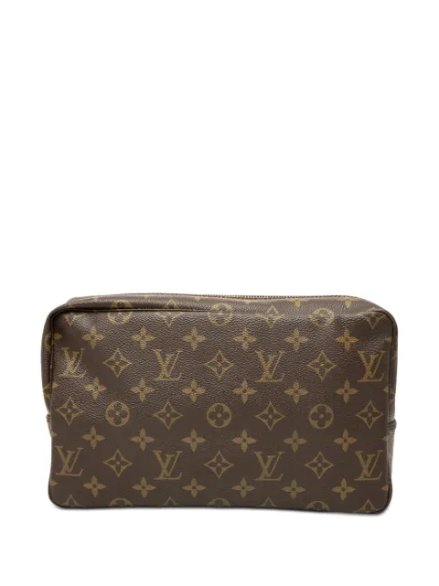 Louis Vuitton Pre-Owned 1986 Monogram Trousse Toilette 28 clutch bag Brown KM4HYT4HSYPNZABC