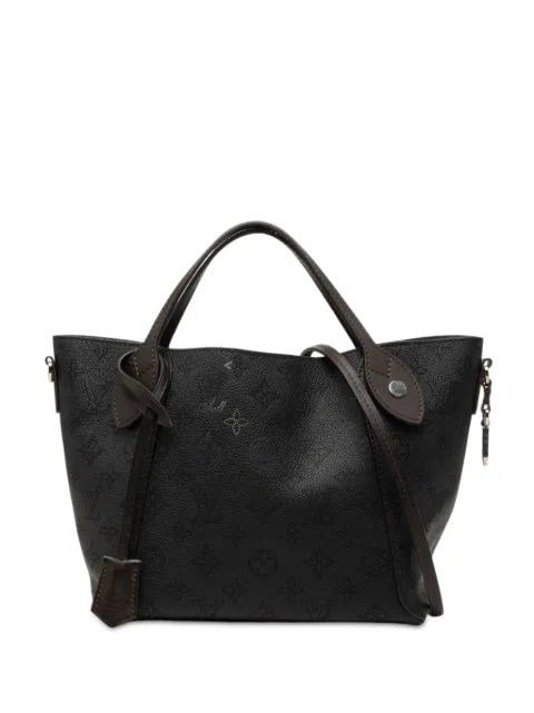 Louis Vuitton Pre-Owned 2021-2026 Monogram Mahina Hina PM satchel Black G7NM2AI126473LN7