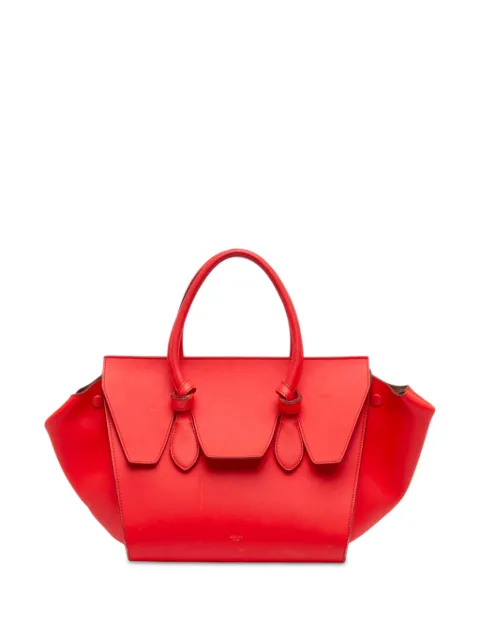 Celine Pre-Owned 2015 Small Smooth Calfskin Tie Knot handbag Red YW6W83ZQI1998DV2