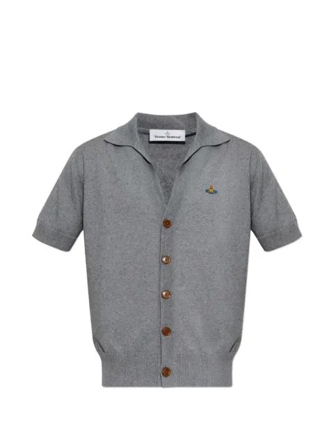 Vivienne Westwood V-neck cardigan Grey 2701001DY001V