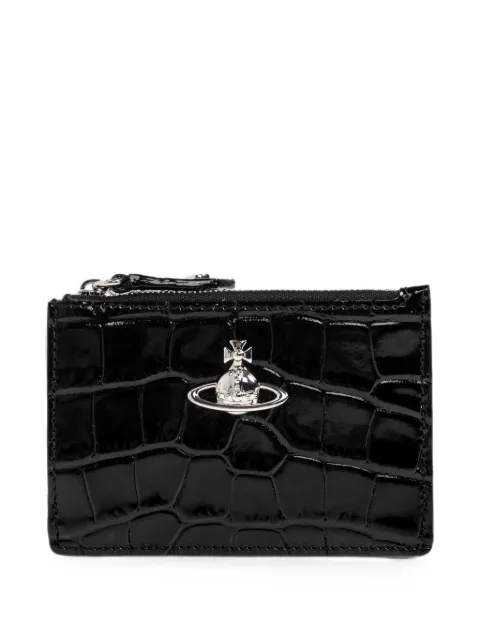 Vivienne Westwood slim long card holder Black 54020011WL0098