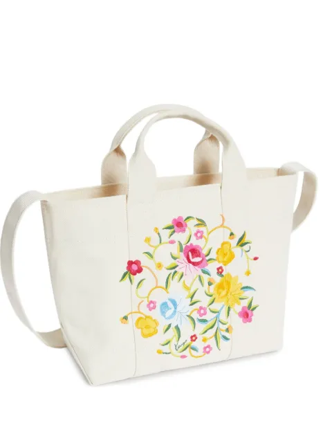 Kenzo small Wildflower tote bag White FG68SA910F27