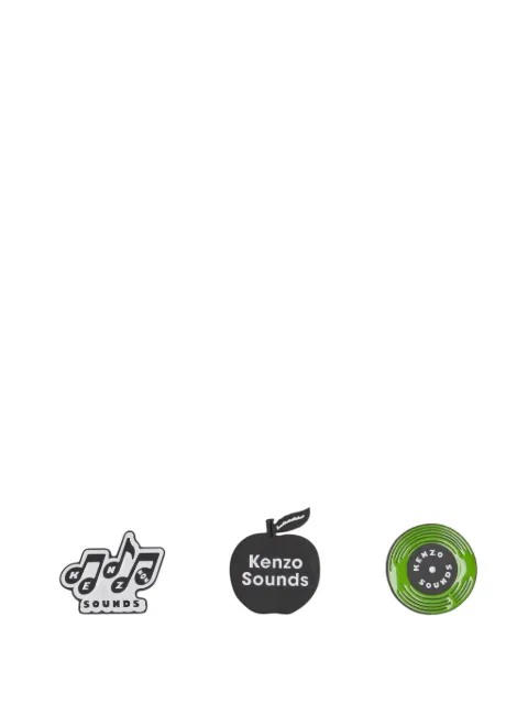 Kenzo Kenzo Sounds pin set (set of three) Silver FG68AC320M01